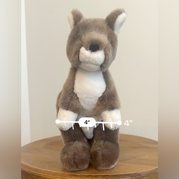American Girl Doll Kiras Kangaroo No Joey Baby Stuffed Plush With Pouch Plushie - Picture 15 of 15